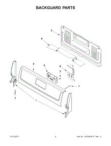 12 - Microwave High Voltage Harness parts for Thermador Oven SMW272YS AFTER S/N 8204 from AppliancePartsPros.com