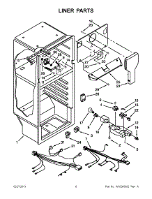 06 - Cabinet Trim parts for Thermador Refrigerator TSS42QBB from AppliancePartsPros.com