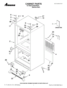 08 - Burner Box parts for Thermador Cooktop CEH365QB from AppliancePartsPros.com