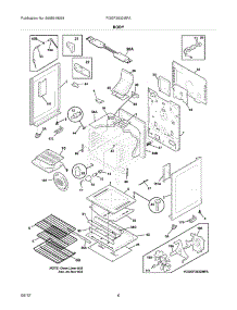 08 - Base parts for Thermador Wall Oven S302T from AppliancePartsPros.com