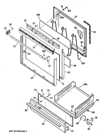 03 - Section3 parts for Ge Range RGB524GES2 from AppliancePartsPros.com