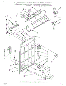 02 - Controls And Rear Panel parts for Whirlpool Washer LSN8244AW0 from AppliancePartsPros.com