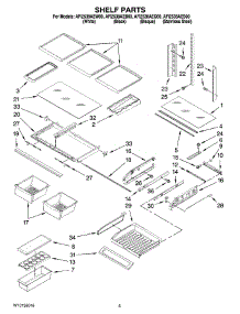 03 - Shelf Parts parts for Maytag Refrigerator AFI2538AEQ00 from AppliancePartsPros.com