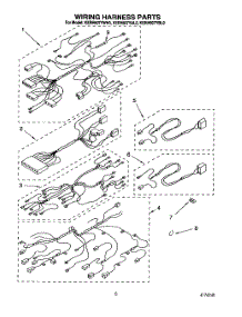 06 - Wiring Harness parts for Kitchenaid Range KERH507YAL0 from AppliancePartsPros.com