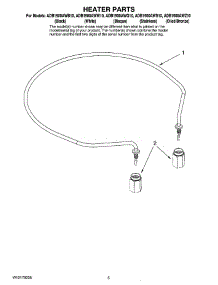 05 - Heater Parts parts for Maytag Dishwasher ADB1500AWW10 from AppliancePartsPros.com