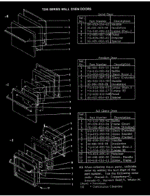 03 - Door (Solid) parts for Hardwick Oven CKD7241819A from AppliancePartsPros.com