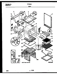 04 - Body Parts parts for Frigidaire Range FEF350SADB from AppliancePartsPros.com