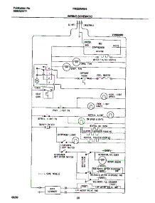11 - Wiring Diagram parts for Frigidaire Refrigerator FRS26WGHW2 from AppliancePartsPros.com