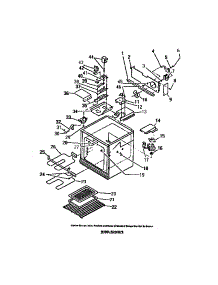 05 - Latch Mechanism, Vent, Fan, Element parts for Frigidaire Oven RE94BDB0 from AppliancePartsPros.com