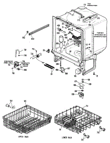 02 - Section2 parts for Ge Dishwasher GSD500L-20WA from AppliancePartsPros.com