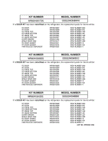 03 - Replacement Parts List parts for Ge Refrigerator GSS22WGMBCC from AppliancePartsPros.com