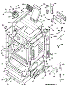 03 - Section3 parts for Ge Range JGBP34GEV2AD from AppliancePartsPros.com