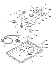 02 - Section2 parts for Ge Cooktop JGP330EM6BG from AppliancePartsPros.com
