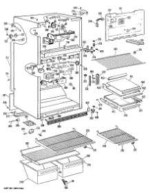 02 - Section2 parts for Ge Refrigerator MTX18EMBRAD from AppliancePartsPros.com