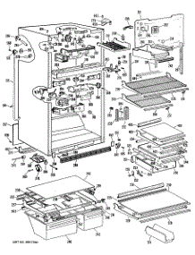 02 - Section2 parts for Ge Refrigerator MTX22GMRRWH from AppliancePartsPros.com