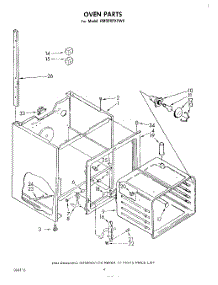 03 - Oven parts for Whirlpool Range RM988PXPW0 from AppliancePartsPros.com