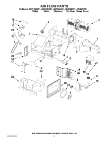 04 - Air Flow Parts parts for Jenn-Air Microwave JMV9186WS1 / from AppliancePartsPros.com