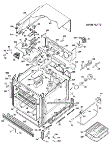 02 - Oven Parts parts for Ge Oven JKP18GXK1 / from AppliancePartsPros.com