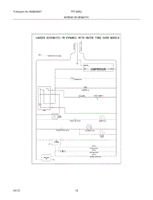 10 - Wiring Schematic parts for Frigidaire Refrigerator FRT18G6JBF / from AppliancePartsPros.com