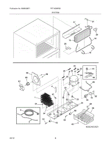 09 - System parts for Frigidaire Refrigerator FRT18G6PS2 / from AppliancePartsPros.com