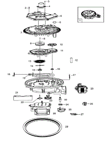 Parts for Samsung DMT800RHB/XAA / Dishwasher ...