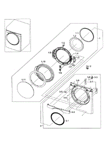 parts for samsung dv448agp xaa 0001 dryer appliancepartspros com