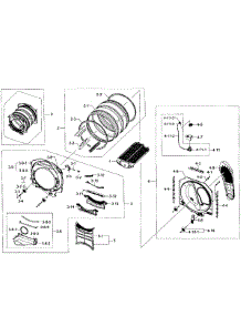 parts for samsung dv431agp xaa 0001 dryer appliancepartspros com