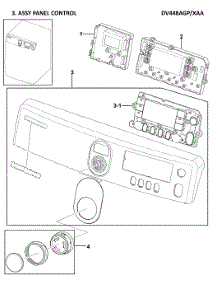 parts for samsung dv448agp xaa 0000 dryer appliancepartspros comcontrol panel parts for samsung dryer dv448agp xaa 0000 from appliancepartspros com