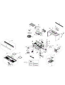 Parts For Samsung Smh1713s Xaa 0001 Microwave Liancepartspros Hood Combo Cabinet Parts For Samsung Microwave Smh1713s Xaa 0001 From Liancepartspros