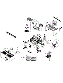 SMH1713B/XAA-0001 / Samsung Microwave Parts & Free Repair Help ...