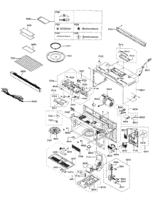 Parts For Samsung Smh9187b Xaa Microwave Liancepartspros Cabinet Parts For Samsung Microwave Smh9187b Xaa From Liancepartspros