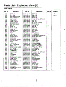 Parts For Samsung 9336 Microwave Liancepartspros Oven List Exploded View Page 4 Parts For Samsung Microwave 9336 From Liancepartspros