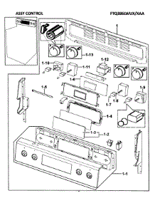 FTQ386LWUX/XAA / Samsung Range Parts & Free Repair Help ...