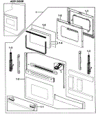 Parts for Samsung FTQ352IWUX/XAA Range & Oven