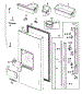Parts for Samsung RF267AERS/XAA-0000: Freezer Parts