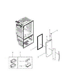 RFG297HDRS/XAA-0001 / Samsung Refrigerator Parts & Free Repair Help ...