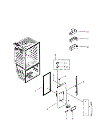 RFG296HDRS/XAA-0001 / Samsung Refrigerator Parts & Free Repair Help ...