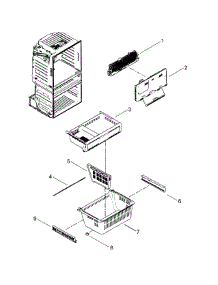 Parts for Samsung RF4267HAWP/XAA-0000 / Refrigerator