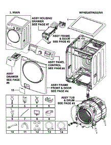 WF405ATPASU/AA-0000 / Samsung Washer Parts & Free Repair Help ...