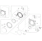 Parts for Samsung WF45H6300AW/A2 Washer