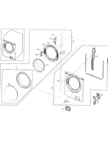 Parts for Samsung WF350ANW/XAA / Washer - AppliancePartsPros.com