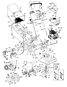 Parts02 parts for Mtd Self-Propelled Walk-Behind Mower 120-472R000 / 1990 from AppliancePartsPros.com