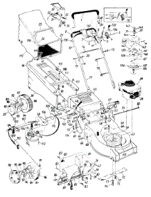 Parts05 parts for Mtd Self-Propelled Walk-Behind Mower 120-476B000 / 1990 from AppliancePartsPros.com