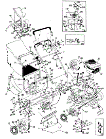 Parts parts for Mtd Self-Propelled Walk-Behind Mower 121-848R130 from AppliancePartsPros.com