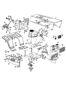 Parts13 parts for Mtd Lawn Tractor 131-658G000 / 1991 from AppliancePartsPros.com