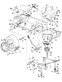 Lawn parts for Mtd Lawn Tractor 131824H / 1991 from AppliancePartsPros.com