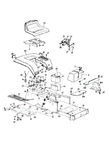 Seat And Blade Brake Assembly parts for Mtd Lawn Tractor 132-739-000 / STYLE 6 1992 from AppliancePartsPros.com