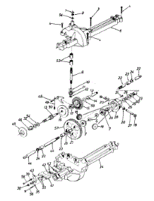 Transaxle Assembly parts for Mtd Lawn Tractor 134H451E000 / 1994 from AppliancePartsPros.com