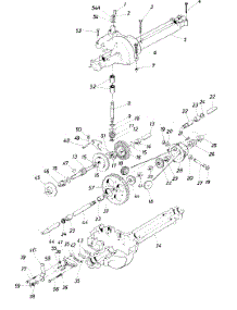 Single Speed Transaxle Left Hand parts for Mtd Lawn Tractor 136-506-000 / 1986 from AppliancePartsPros.com