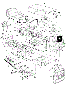 Parts04 parts for Mtd Lawn Tractor 136-638-000 / 1986 from AppliancePartsPros.com